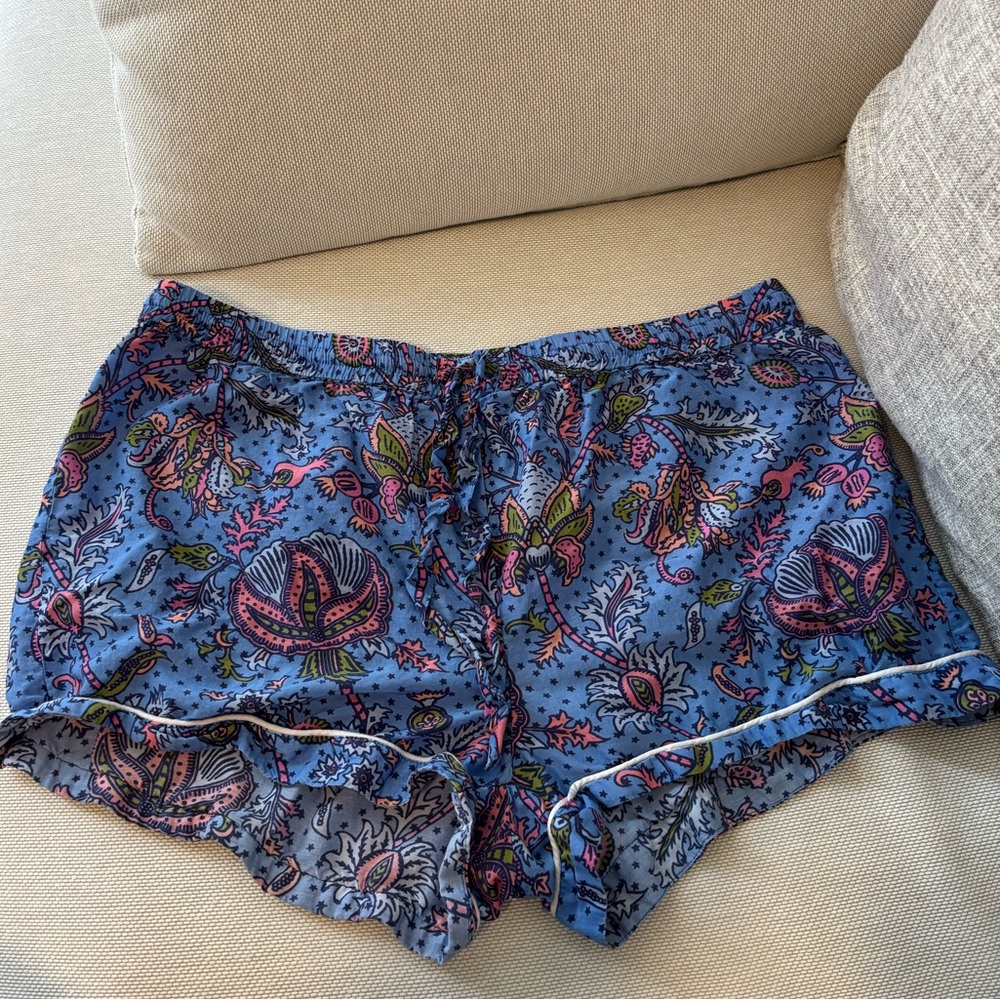 Roller Rabbit Blue Floral Shorts